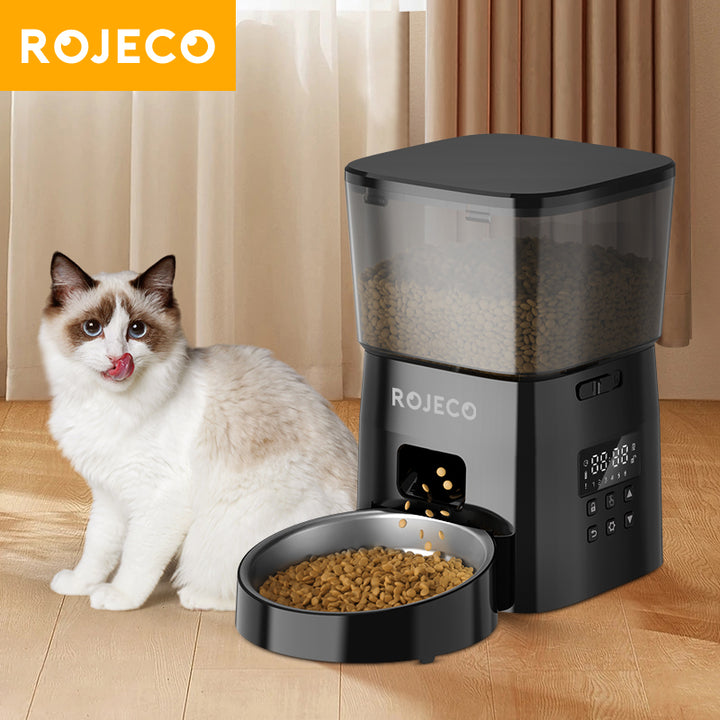ROJECO 2L Button Smart Pet Feeder