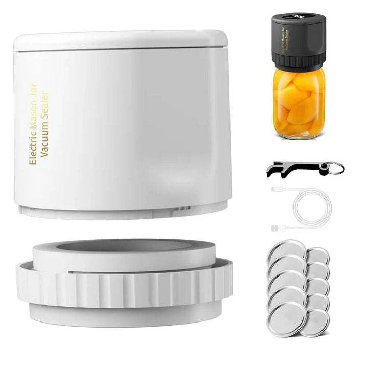 Electric Vacuum Sealer Kit for Mason Jars