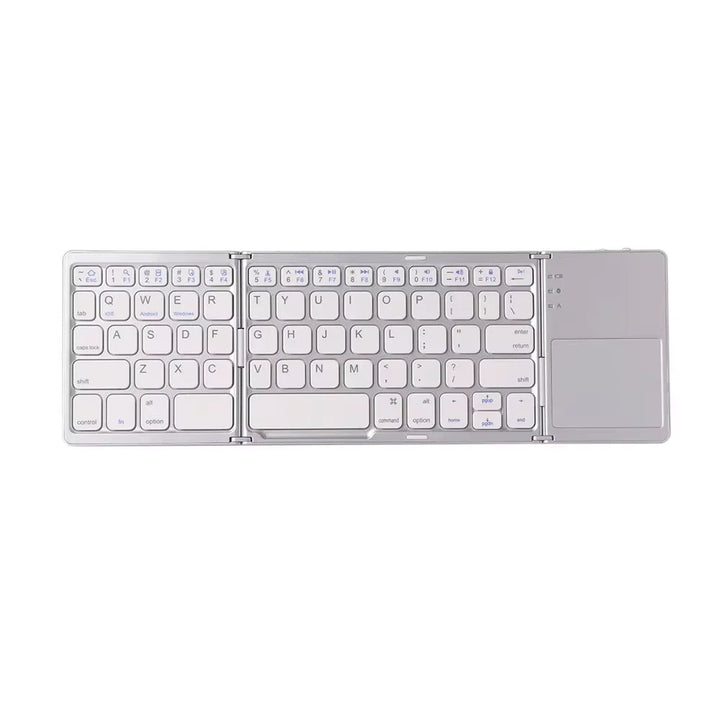 Foldable Bluetooth Keyboard with Touchpad