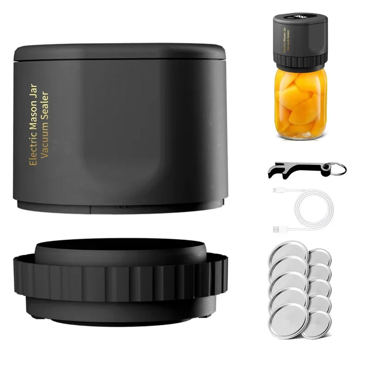 Electric Vacuum Sealer Kit for Mason Jars