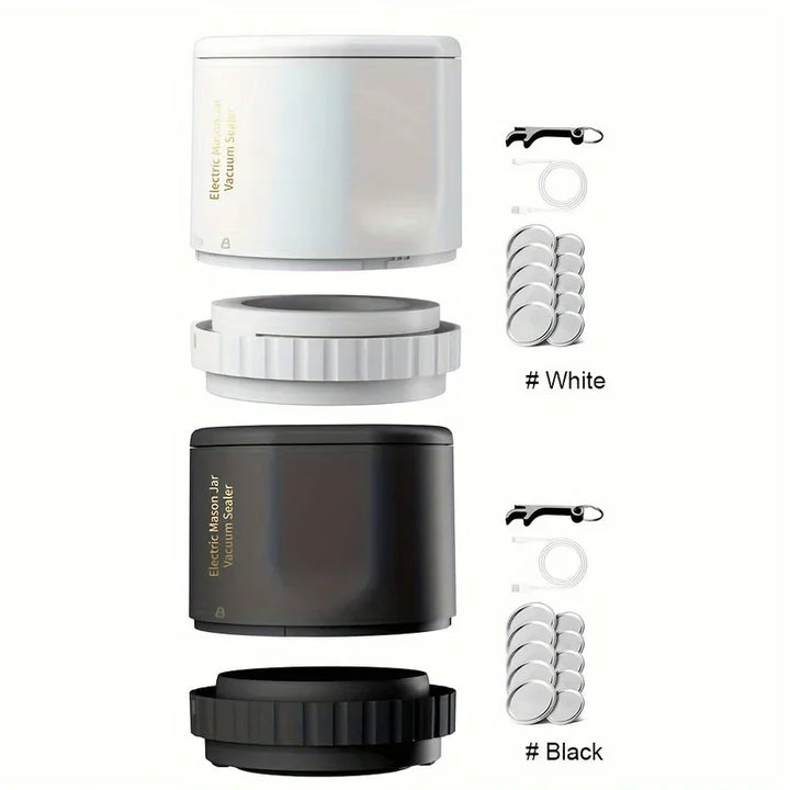 Electric Vacuum Sealer Kit for Mason Jars