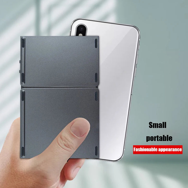 Foldable Bluetooth Keyboard with Touchpad
