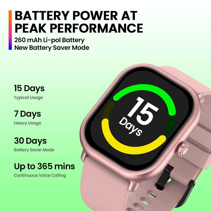 Smart watch with voice call